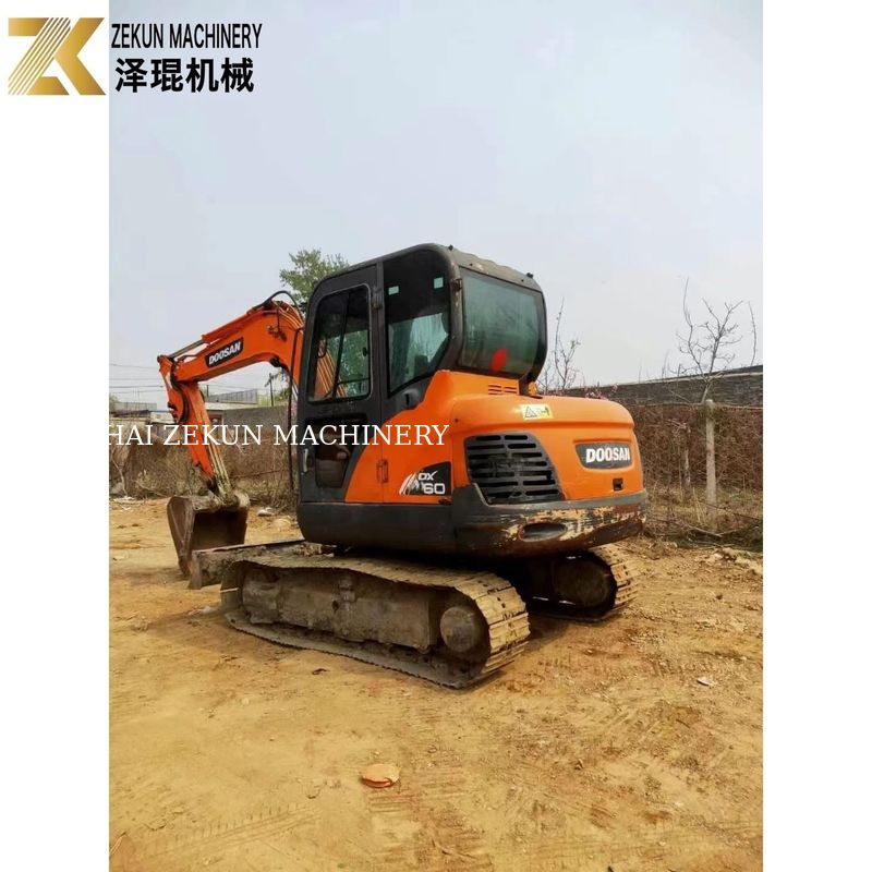 İkinci El Doosan DX60-7 DX60-9 6T Kore'den Kullanılmış Sıkıştırıcı Kazıcı