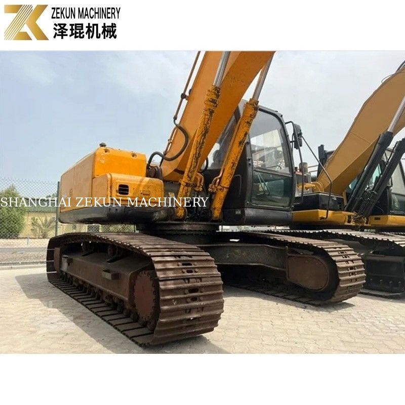 Güney Kore 22 Ton Kullanılmış Hyundai R220LC-7 Kazı Ekskavatörü 2016