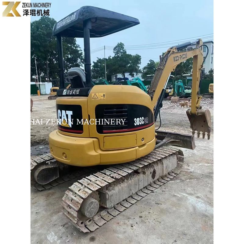 0.03M3 kova kapasitesi CAT303 CCR 303E İhtiyaçlarınız için kullanılan mini kazıcı