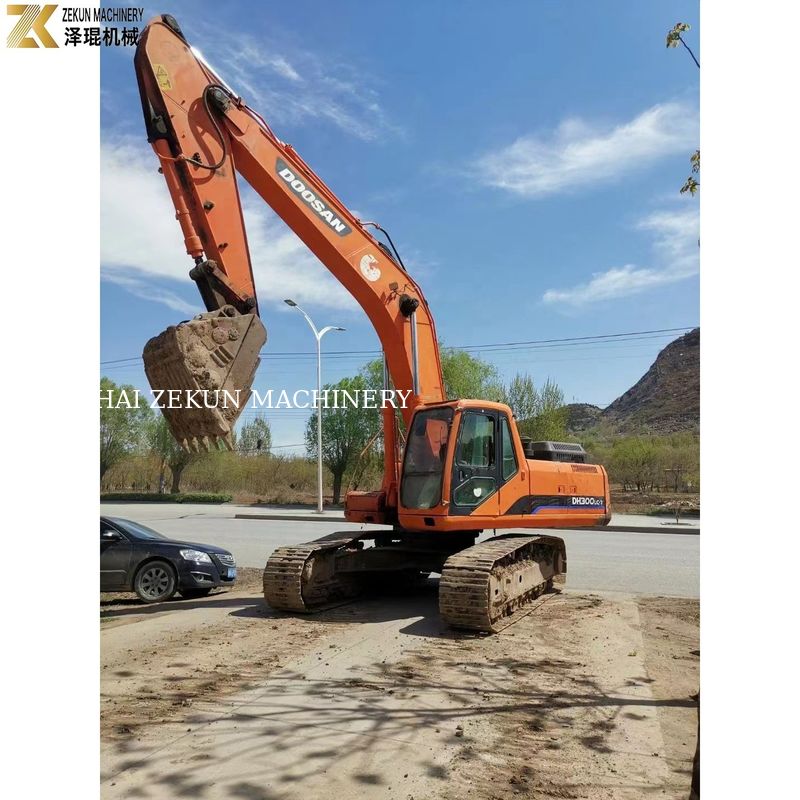 DH300-7 Kullanılmış Doosan Kazıcı 30Ton 2017 Yıl Madencilik için Hidrolik Silindir