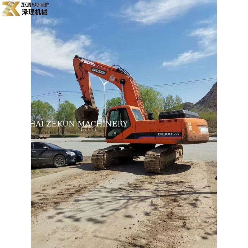 DH300-7 Kullanılmış Doosan Kazıcı 30Ton 2017 Yıl Madencilik için Hidrolik Silindir