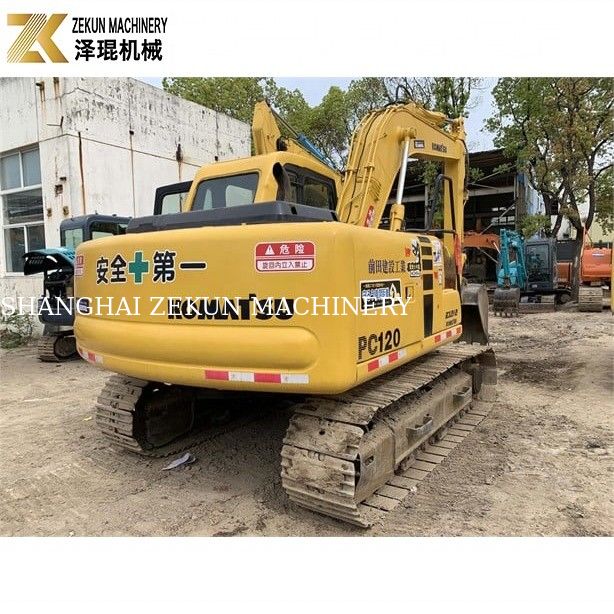 2016 Kullanılmış Komatsu PC120-6 Sürünen Kazı Makinesi 120 6 8 Tarım Kazı için