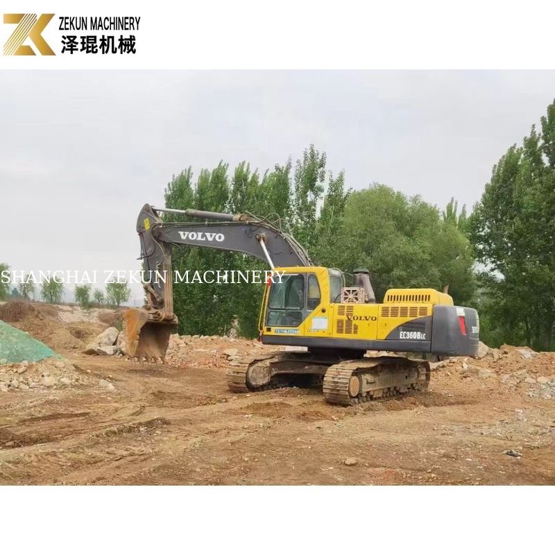36 tonluk Volvo EC360 kazıcı Elektrik santrali için kullanılan EC360BLC ikinci el kazıcılar