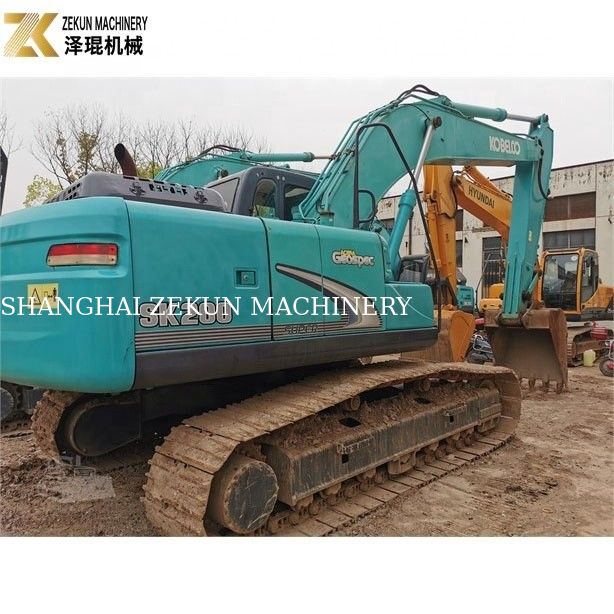 Orijinal Tasarım Kullanılmış Kobelco SK 200 200-8 Mavi İkinci El Ekskavatör