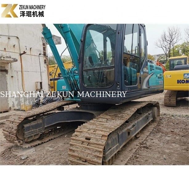Orijinal Tasarım Kullanılmış Kobelco SK 200 200-8 Mavi İkinci El Ekskavatör