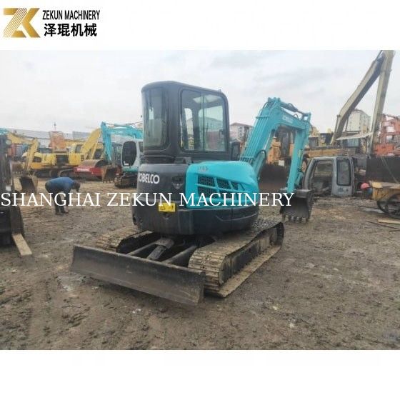SK55 SK-55 Kullanılmış Kobelco Excavator 5.5T Original Motor Makine ile