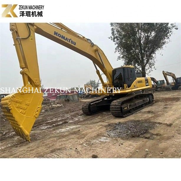 1Komatsu PC400-7 kullanan.9m3 kova hidrolik sürünen kazıcı sorunsuz çalışma için