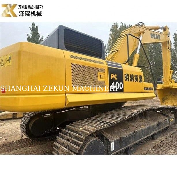 1Komatsu PC400-7 kullanan.9m3 kova hidrolik sürünen kazıcı sorunsuz çalışma için