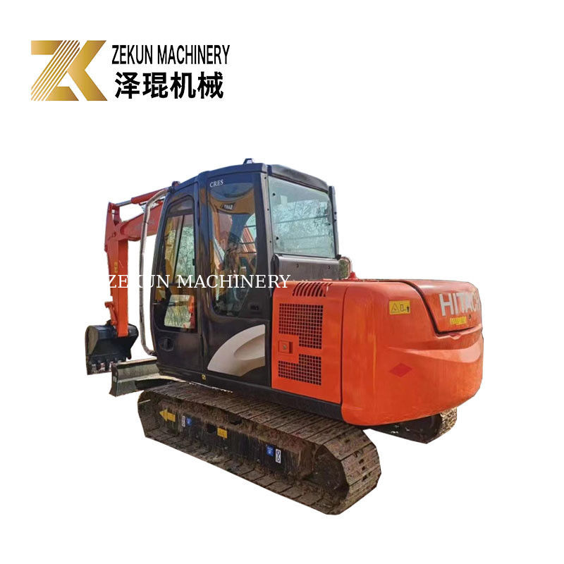 HITACHI ZX 60 6 tonluk Mini Kullanılmış Hidrolik Kazıcı 0.22 m3 kova kapasitesi ile