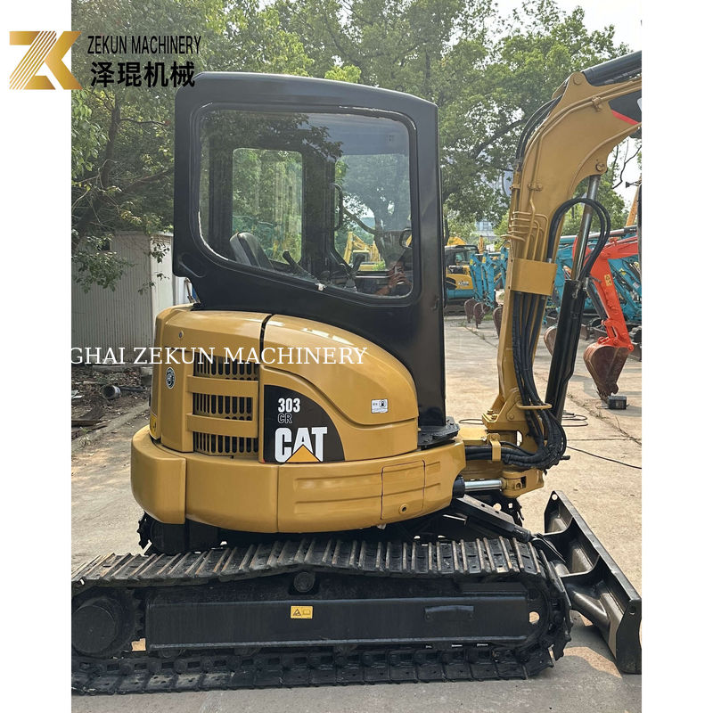 Kullanılmış Caterpillar Cat 303 Mini Çubuklu Kazıcı 2020'de 0.12M3 Kovasıyla