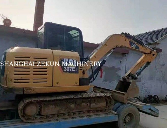 Japonya yapımı Zelenoid Cat307 Cat C2.6 DI Turbo Motorlu Kullanılmış Kazı makinesi