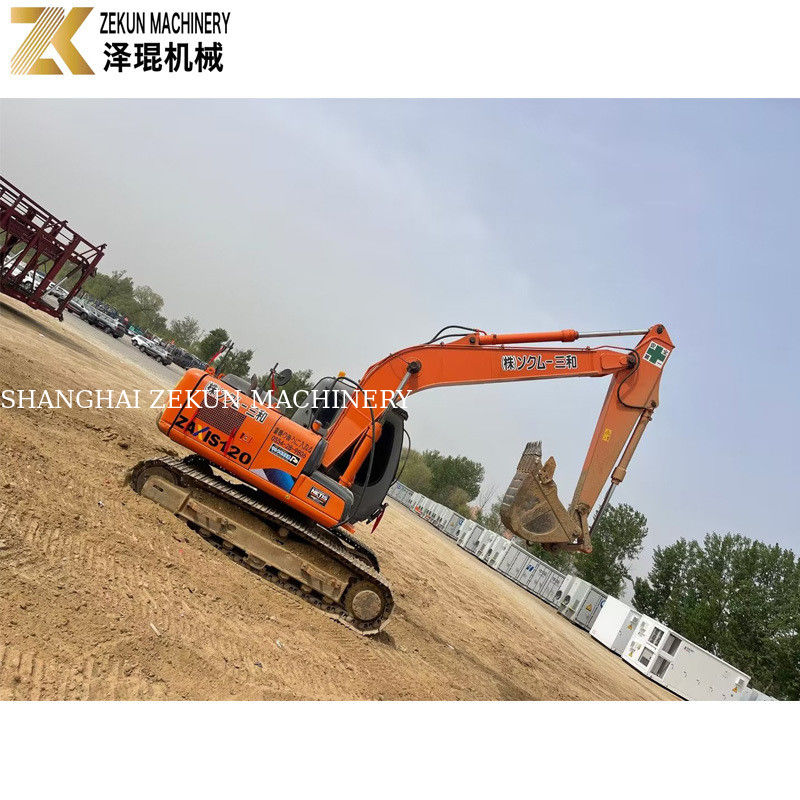 66Kw 2013 İkinci el kazıcılar Japonya Radyatör Hitachi EX-1-2 DS 120 2.5