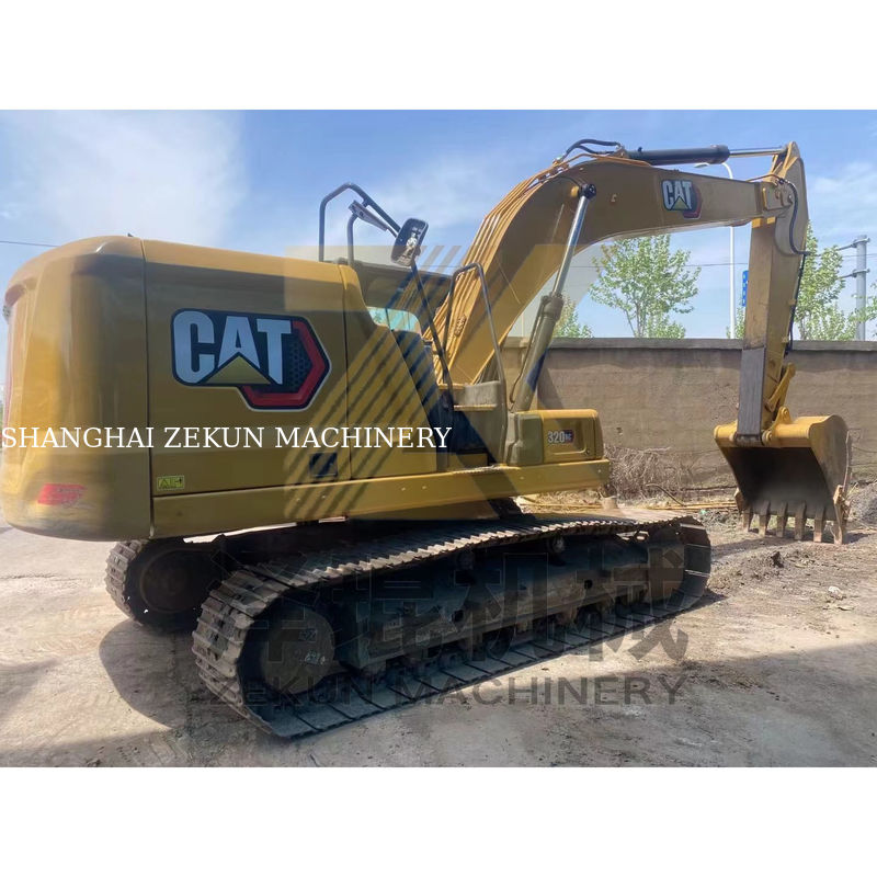 2020 Cat 320GC ikinci el 1.19 m3 kova kapasitesiyle Shanghai'da Crawler Excavator