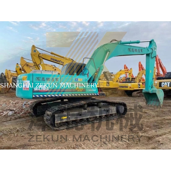 2007 Yılı Kullanılmış İkinci El SK210 SK210LC SK210-8 SK210-6 Japonya Motoruyla Kazıcı