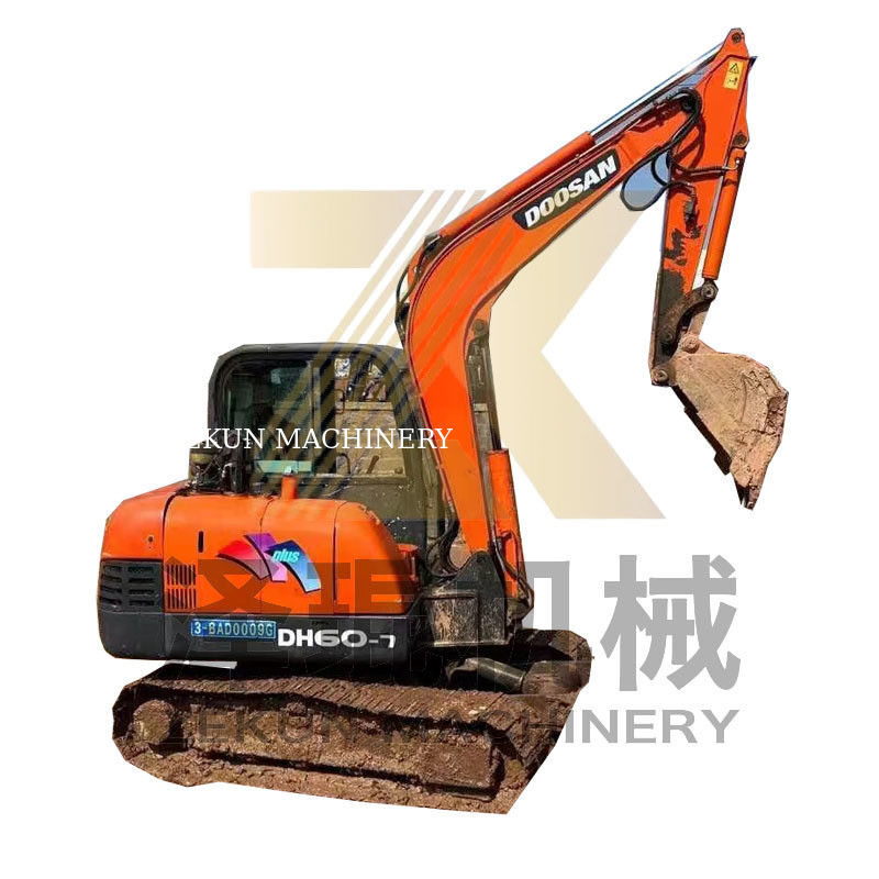 5500 KG Doosan60-7 DH55/DH60-7/80-7 DH60/DH60-7 0-2000 Çalışma Saati ile kazıcı
