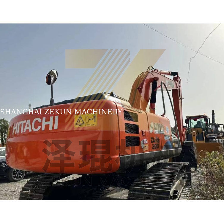 2020 Japonya Hitachi ZX200 ZX200-3G 20 tonluk sürünen kazıcı iyi durumda kullanıldı