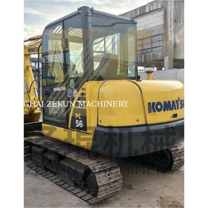 İkinci el Komatsu PC56 Kazıcı 0.2m3 kova kapasitesi ve 0-2000 çalışma saati ile