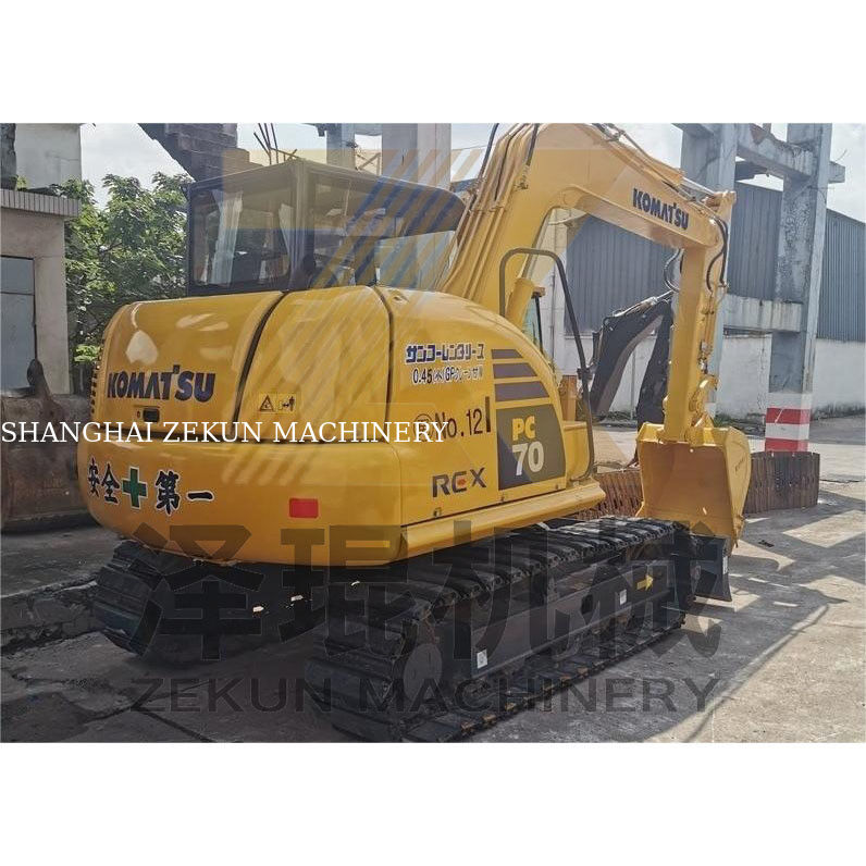 6.59TON Çalışma Ağırlığı 2022 Kullanılmış Komatsu PC70-8 Ekskavatörü gereksinimleriniz için