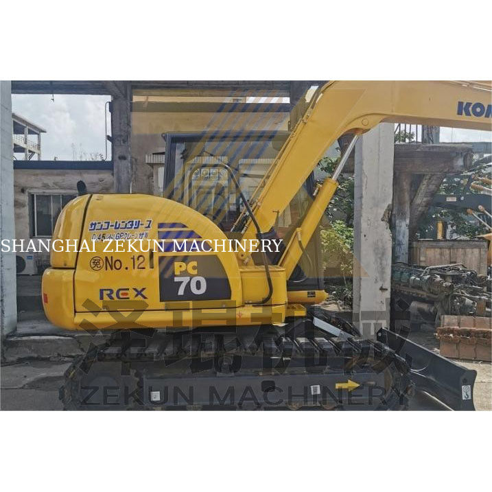 6.59TON Çalışma Ağırlığı 2022 Kullanılmış Komatsu PC70-8 Ekskavatörü gereksinimleriniz için