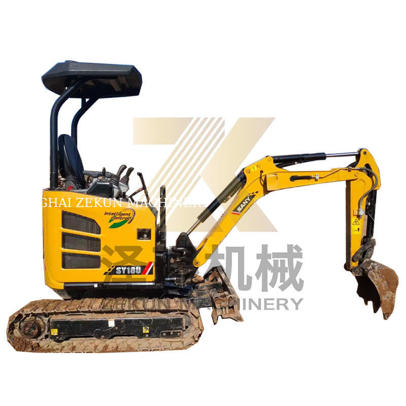 İyi durumda SANY SY18 1,8 tonluk mini kazıcı diğer hidrolik silindirle