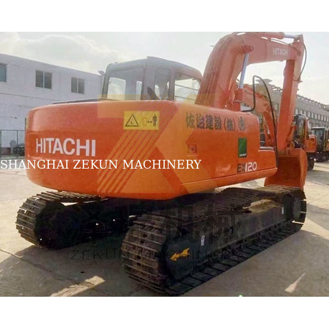 İkinci el Hitachi ZX120-5 ZX120-6 Mini Kazıcı Kazı makinesi 7420 Çalışma Saati