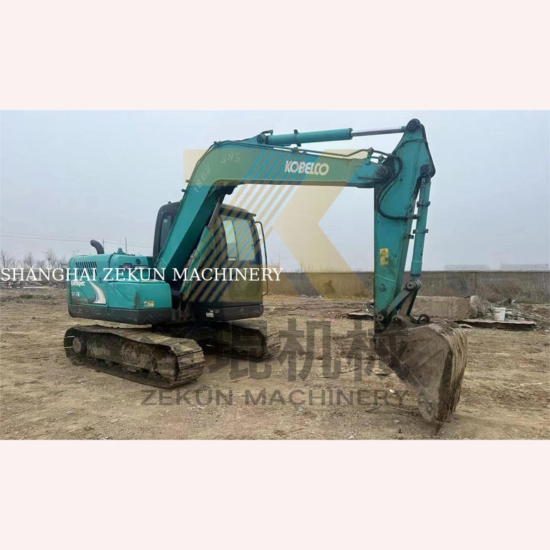 0.4m3 kova kapasitesi 2017 Shanghai'da kullanılan Kobelco 907 E307D Sk75 Sk75-11 kazıcı