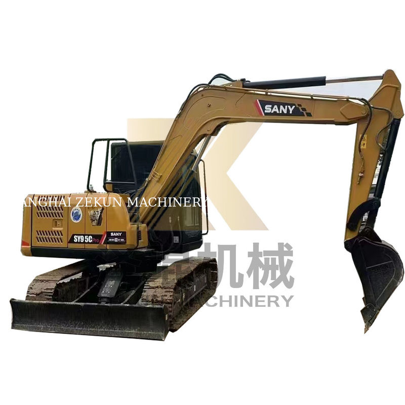 Kullanılmış Mini Kazı Makinesi SANY SY55C SY60C SY75C SY95C SY135C SY215C Pro Kubota Motoru ile