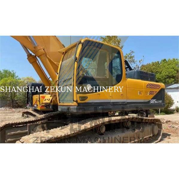Şangay'da kullanılmış Hyundai R385 R385-9 R385LC-9T Hidrolik pompası mükemmel durumda.