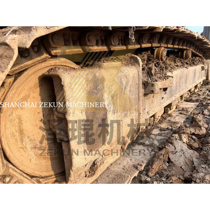 21000 KG Makine Ağırlığı Cummins Motor kullanılmış Hyundai 215-9T 215-9S Shanghai'da kazıcı