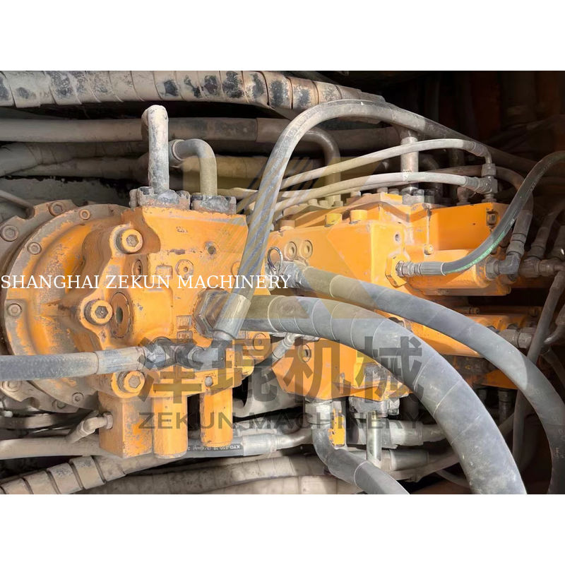 21000 KG Makine Ağırlığı Cummins Motor kullanılmış Hyundai 215-9T 215-9S Shanghai'da kazıcı