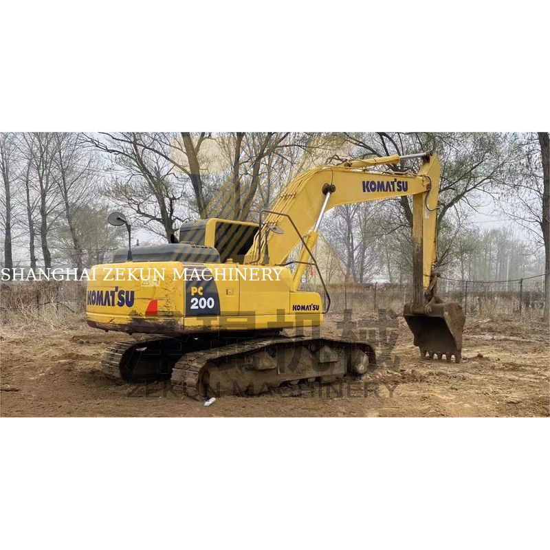 İkinci El PC200-7 Komatsu PC200-7 Şangay'daki Crawler Digger PC-200-8M0 2019