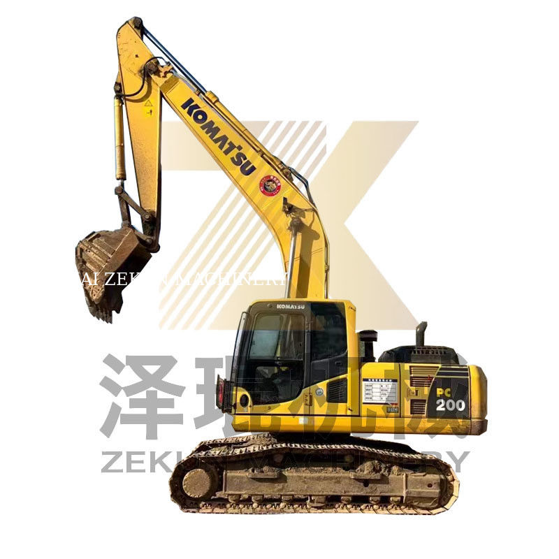 İkinci el Komatsu 16T PC110-7 PC200-7 PC200-8MO yükleyici 200 düşük çalışma ağırlığı ile