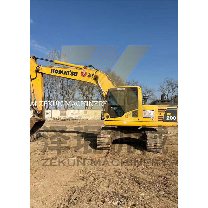 İkinci el Komatsu 16T PC110-7 PC200-7 PC200-8MO yükleyici 200 düşük çalışma ağırlığı ile