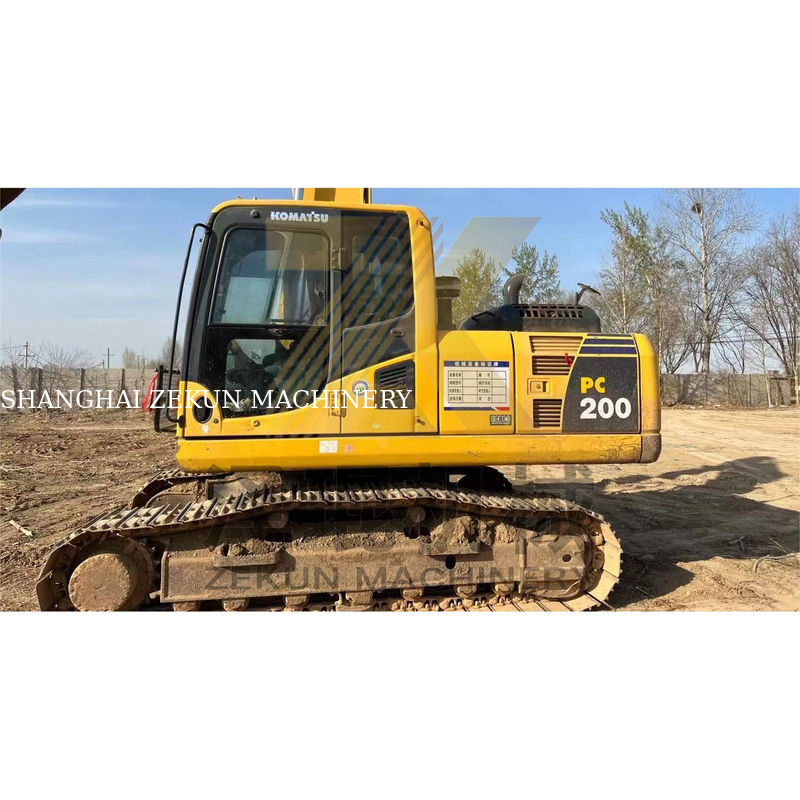 İkinci el Komatsu 16T PC110-7 PC200-7 PC200-8MO yükleyici 200 düşük çalışma ağırlığı ile