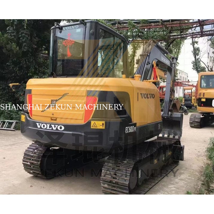 Diğer Hidrolik Valf Kullanılmış Volvo EC55 EC60 Mini Ekskavatörü Düşük Çalışma Saatleri