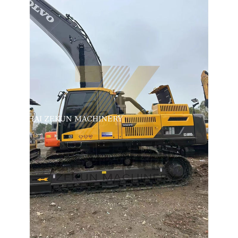 48000 KG kullanılmış Volvo EC380D EC480D EC480DL 265 KW Güçlü kazıcı Şangay'da