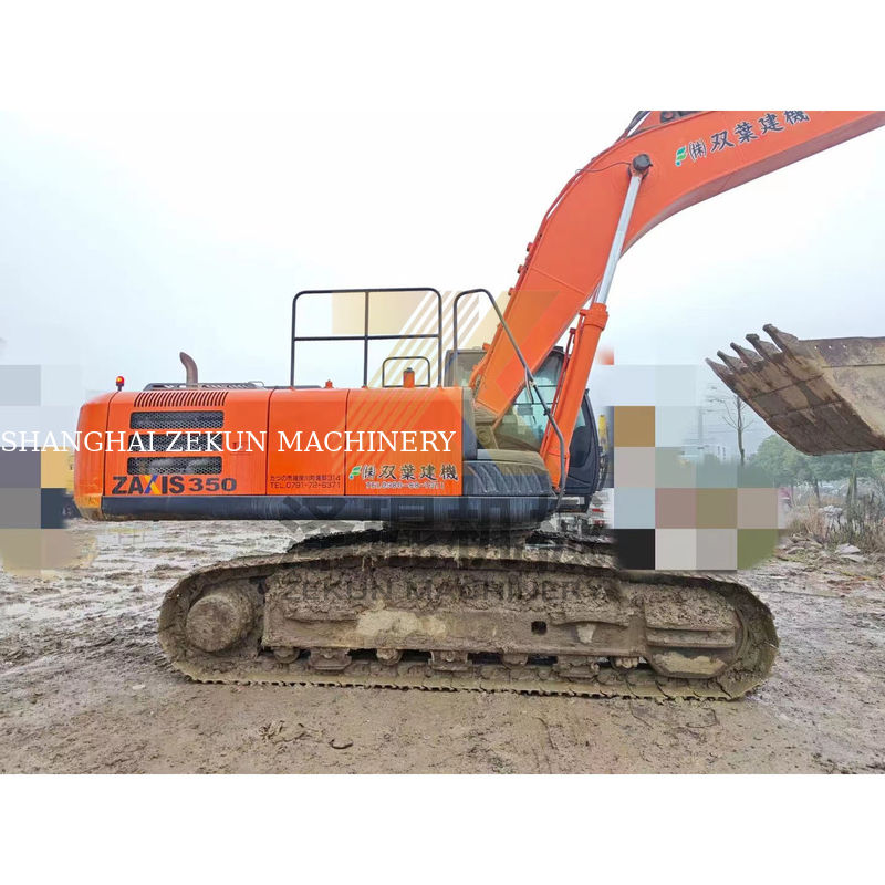 1.5 CBM kova kullanılmış Hitachi ZX350 ZX330-3 ZX350-3 ZX350H ISUZU motorlu kazıcı