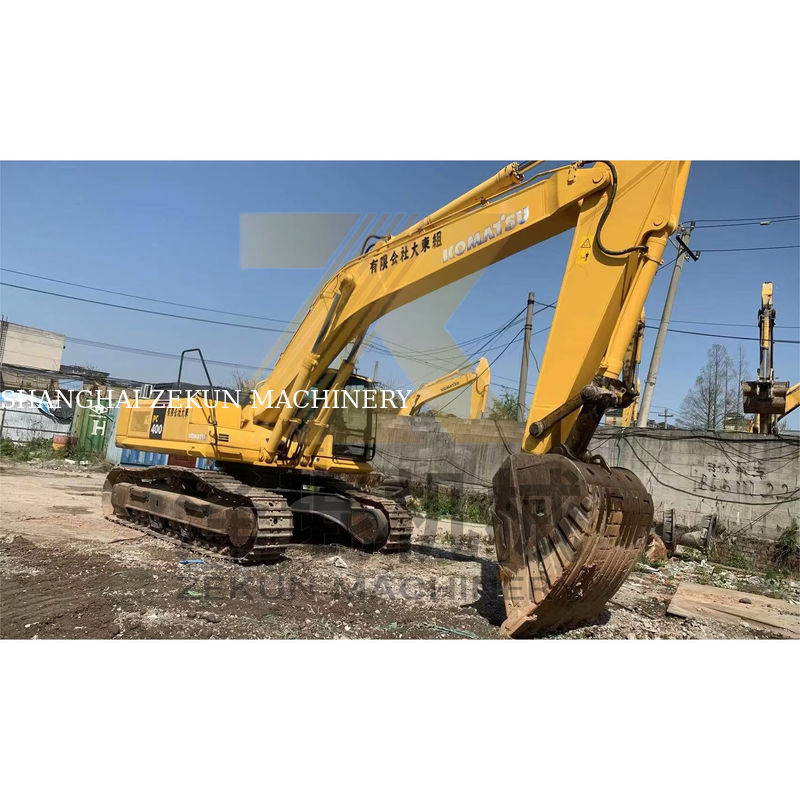 Çalışma ağırlığı 41.4TON Komatsu PC400-7 2014 2015 2019 Yılı ile sürünen kazıcı