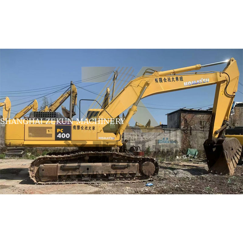 Çalışma ağırlığı 41.4TON Komatsu PC400-7 2014 2015 2019 Yılı ile sürünen kazıcı