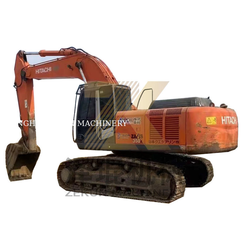 1.5 m3 kova kapasitesi olan kullanılmış Hitachi ZX350-3G kazıcı mükemmel durumda