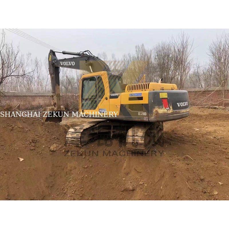 Kullanılmış Volvo EC200B EC210BLC 240BLC 290BLC D6D EC210 BLC Shanghai'daki kazıcı 21000 KG