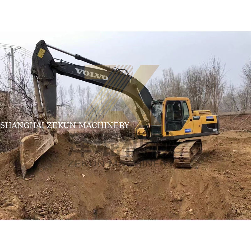 Kullanılmış Volvo EC200B EC210BLC 240BLC 290BLC D6D EC210 BLC Shanghai'daki kazıcı 21000 KG