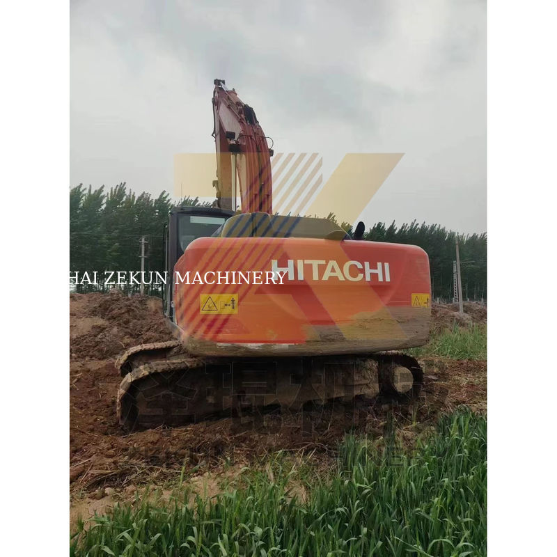 4475 Çalışma Saatleri Kullanılan Hitachi ZX200 ZX200-3 ZX200-6 İnşaat için sürünen kazıcı