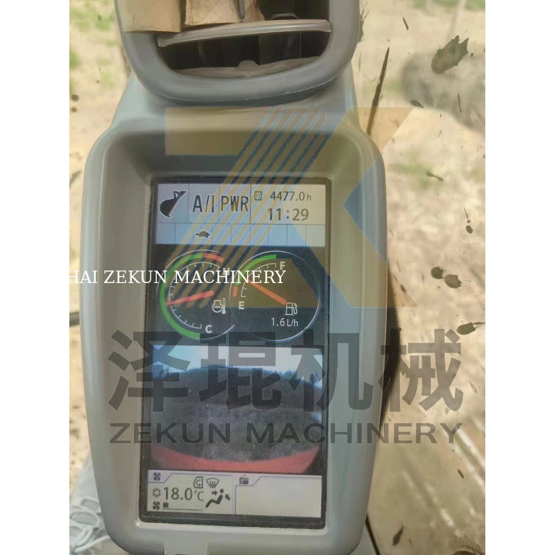 4475 Çalışma Saatleri Kullanılan Hitachi ZX200 ZX200-3 ZX200-6 İnşaat için sürünen kazıcı