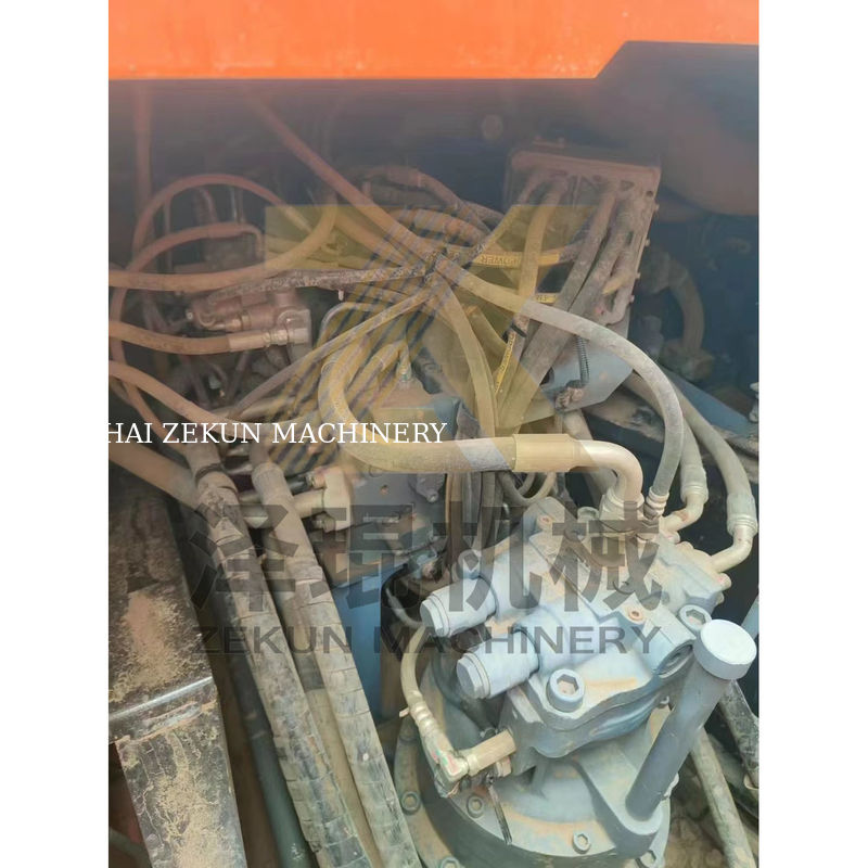 4475 Çalışma Saatleri Kullanılan Hitachi ZX200 ZX200-3 ZX200-6 İnşaat için sürünen kazıcı