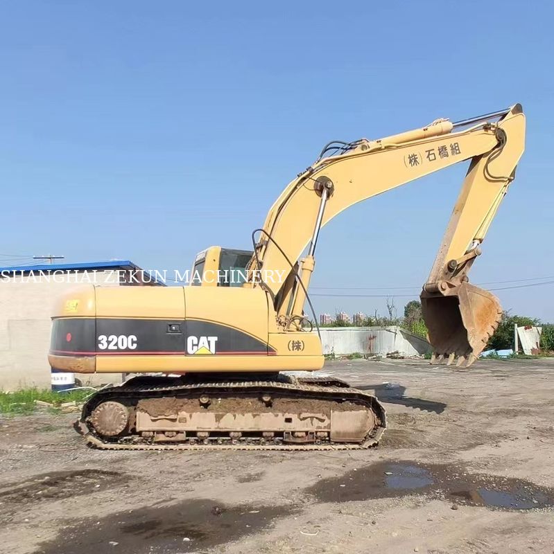 Tamamen Hidrolik Sistemi Kullanılan CAT320C Kazıcı İşletmeniz için Yüksek Kazma Gücü