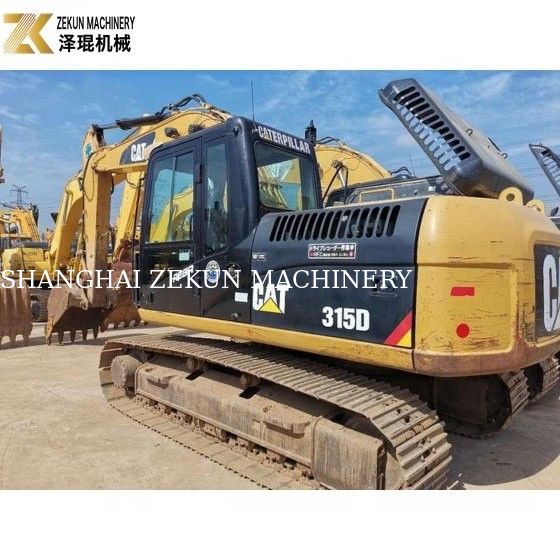 Caterpillar 315D 15 tonluk CAT hidrolik valfi ve hidrolik pompası olan kullanılmış kazıcı