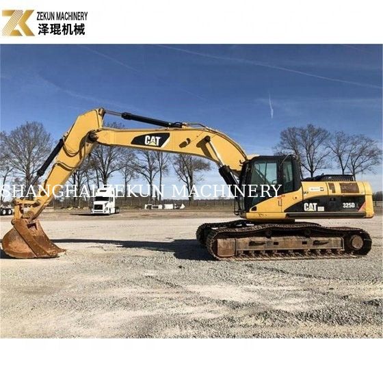 Orijinal Kullanılmış 25 Tonluk Caterpillar 325 Ağır İnşaat İşleri için Sürünen Ekskavatör