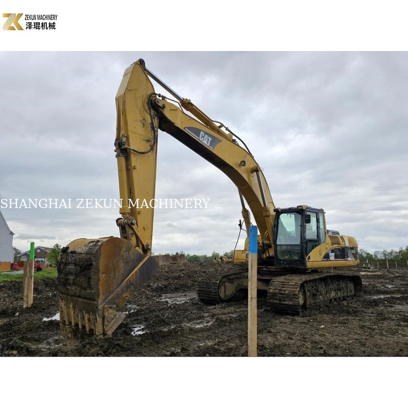32300 KG Japon İnşaat için kullanılan CAT 330 Crawler Excavator Caterpillar's Choice