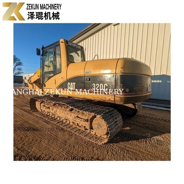 Ucuz motorlu ve hidrolik pompası olan Cat 320 D2 kazıcı 4000 çalışma saati